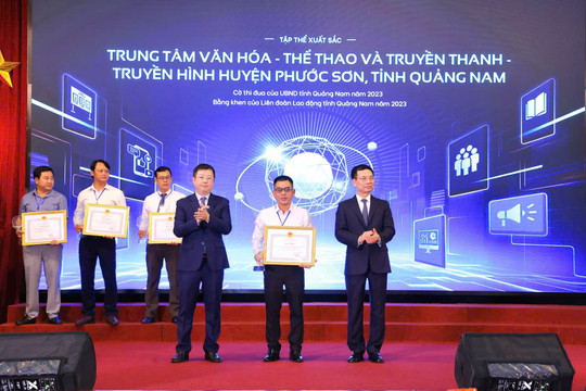 Quảng Nam có 1 tập thể, 1 cá nhân được tôn vinh điển hình tiên tiến toàn quốc trong hoạt động thông tin cơ sở năm 2024