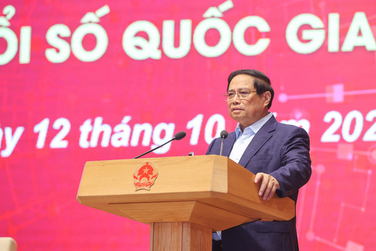 Thủ tướng Chính phủ chủ trì chào mừng Ngày Chuyển đổi số quốc gia