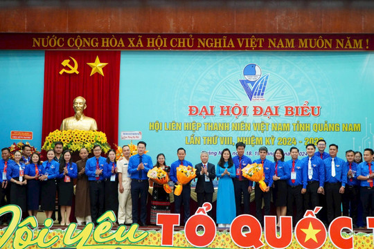 Đại hội đại biểu Hội Liên hiệp thanh niên Việt Nam tỉnh Quảng Nam lần thứ VIII, nhiệm kỳ 2024-2029