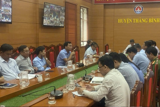 Tập trung triển khai các phương án phòng chống bão TRAMI