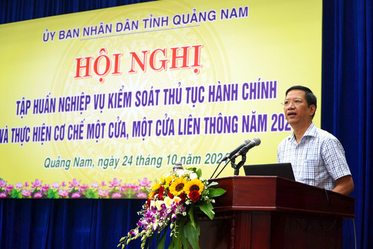 Tập huấn kiểm soát thủ tục hành chính năm 2024