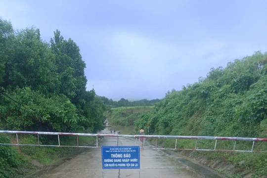 Tình hình giao thông trên địa bàn tỉnh Quảng Nam sáng 27/10