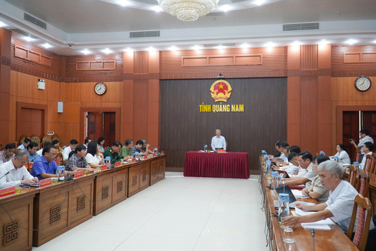 Thường trực HĐND tỉnh Quảng Nam họp phiên thường kỳ tháng 11/2024