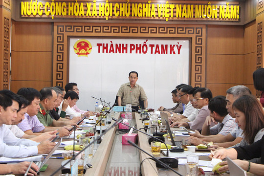 Tam Kỳ xây dựng nông thôn mới gắn với phát triển đô thị văn minh, hiện đại