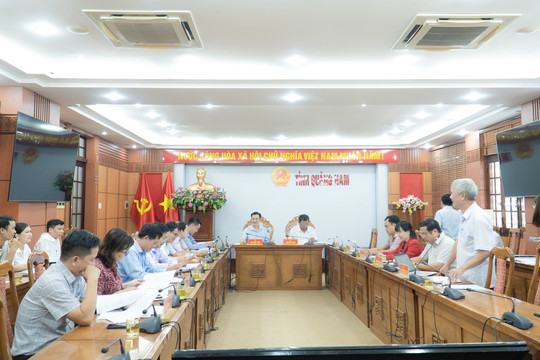 Thảo luận 2 dự thảo Nghị quyết liên quan đến Chuyển đổi số để trình kỳ họp cuối năm 2024 - HĐND tỉnh khóa X