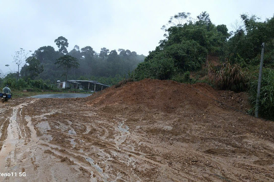 Tình hình giao thông trên địa bàn tỉnh Quảng Nam chiều ngày 25/11