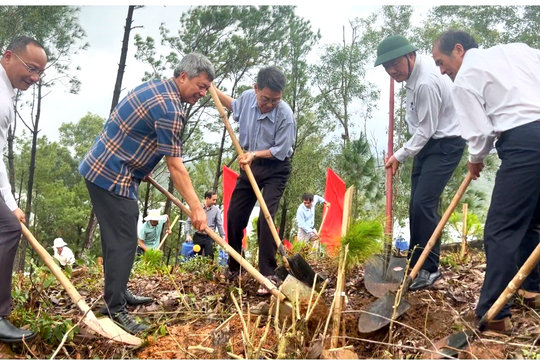 Phát động trồng cây, lan tỏa hành động vì môi trường