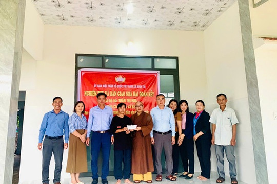 Mặt trận Thăng Bình chăm lo nhà ở cho người nghèo