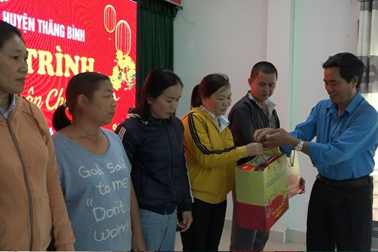 Chăm lo Tết cho đoàn viên, người lao động