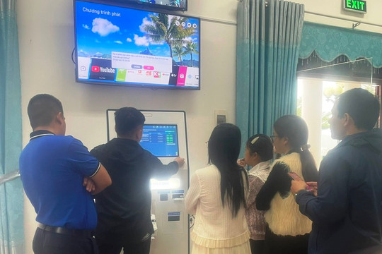 Huyện Bắc Trà My đầu tư 4 Ki - ốt dịch vụ công tại tại Bộ phận Một cửa