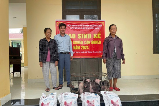 Thăng Bình nỗ lực giảm nghèo