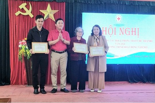 Hội Chữ thập đỏ xã Bình Triều phát động phong trào Tết nhân ái - Xuân Ất Tỵ 2025