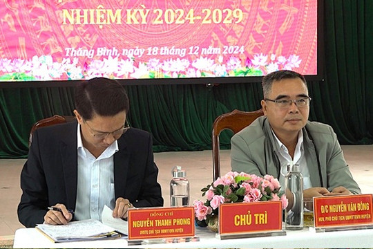 Mặt trận huyện Thăng Bình tổng kết năm 2024