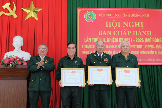 Hội Cựu thanh niên xung phong Quảng Nam vận động sửa chữa, xây mới 50 ngôi nhà