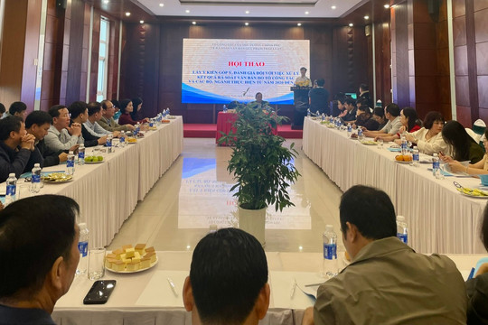 Quảng Nam góp ý, đánh giá việc xử lý kết quả rà soát văn bản quy phạm pháp luật