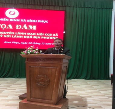 Hội CCB xã Bình Phục tổ chức Tọa đàm gặp gỡ các đồng chí nguyên lãnh đạo Hội CCB xã qua các thời kỳ