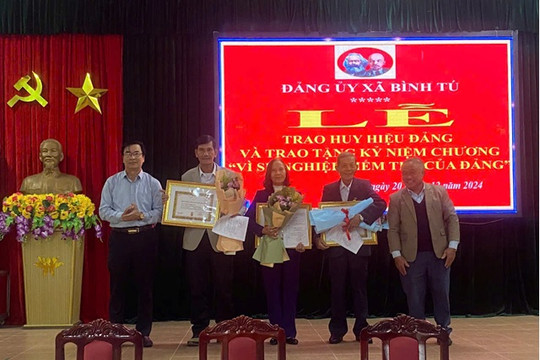 Đảng bộ xã Bình Tú Tổ chức Hội nghị tổng kết công tác năm 2024, triển khai Nghị quyết phương hướng nhiệm vụ năm 2025