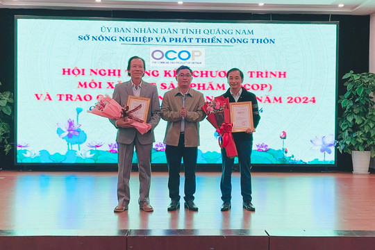 Quảng Nam tổng kết chương trình OCOP 2024