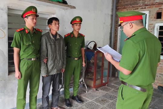 Công an huyện Thăng Bình bắt tạm giam đối tượng lừa đảo chiếm đoạt tài sản