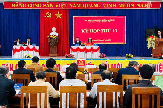 Phường An Xuân TP Tam Kỳ bầu các chức danh lãnh đạo chủ chốt sau sáp nhập