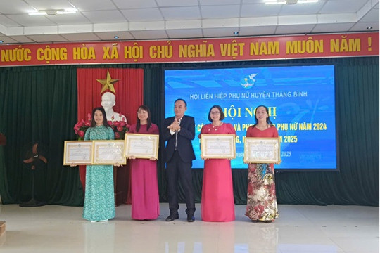 Hội LHPN huyện Thăng Bình giúp 45 hộ phụ nữ thoát nghèo, cận nghèo năm 2024