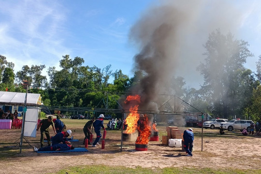 Siết chặt quản lý phòng cháy, chữa cháy dịp tết Nguyên đán Ất Tỵ