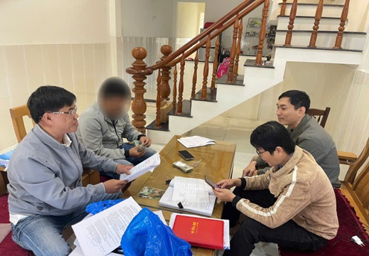 Công an huyện Thăng Bình vận động thành công các trường hợp cưỡng chế bàn giao mặt bằng để thi công dự án trọng điểm trên địa bàn huyện