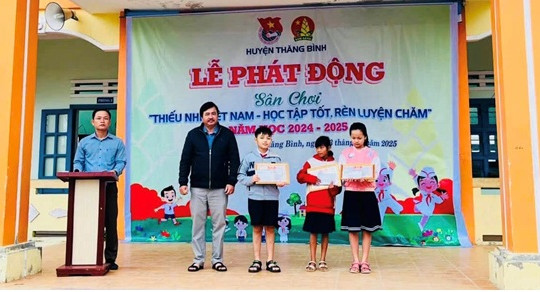 Phát động sân chơi thiếu nhi Việt Nam – học tập tốt