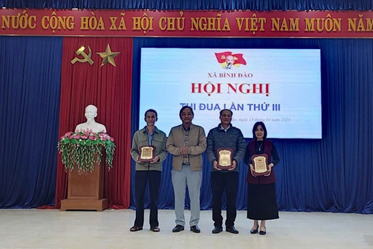 Xã Bình Đào phát động thi đua lần thứ III