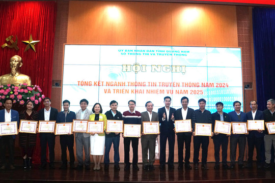 Tổng kết ngành Thông tin và Truyền thông tỉnh Quảng Nam năm 2024