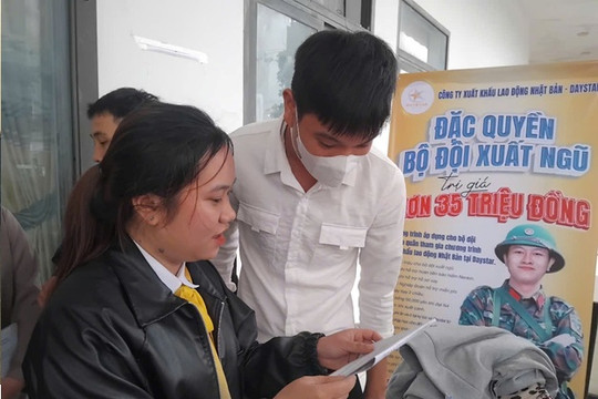 Thăng Bình tư vấn, giới thiệu việc làm cho thanh niên xuất ngũ