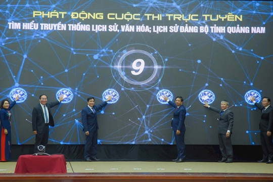 Phát động cuộc Cuộc thi “Tìm hiểu truyền thống lịch sử, văn hóa Quảng Nam; lịch sử Đảng bộ tỉnh Quảng Nam” trên Internet