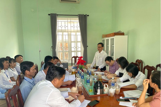 Thăng Bình thành lập tổ kiểm tra đánh giá Bộ chỉ số phục vụ người dân