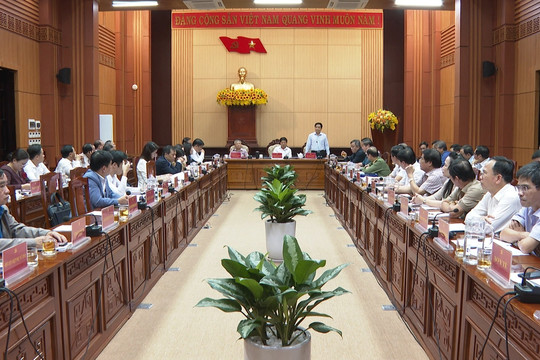 Quảng Nam khẩn trương thực hiện phương án sắp xếp tổ chức bộ máy các cơ quan, đơn vị