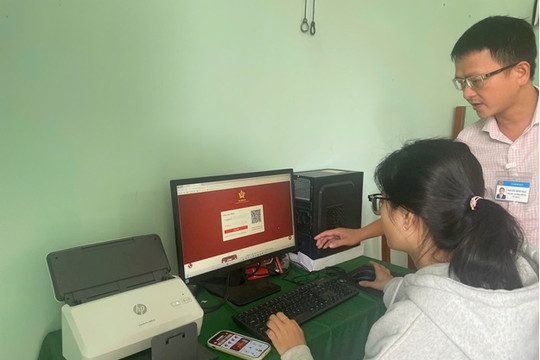 Thăng Bình phấn đấu đạt 70% tỷ lệ hồ sơ trực tuyến toàn trình