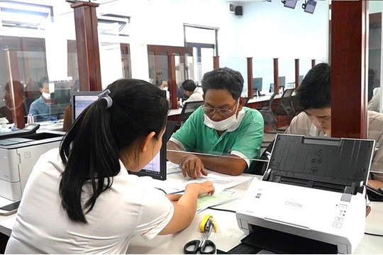 Thăng Bình phấn đạt 100% hồ sơ thủ tục hành chính tiếp nhận, giải quyết luân chuyển nội bộ