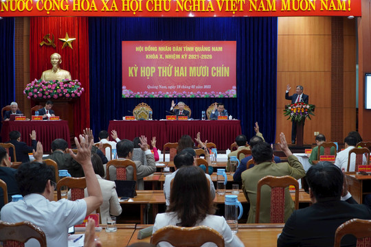 Quảng Nam điều chỉnh tăng trưởng GRDP năm 2025 đạt 10%