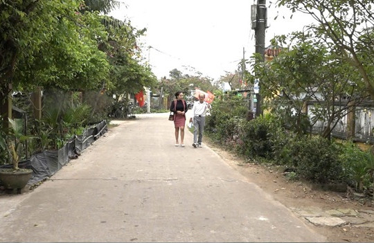 Người dân xã Bình Nam hài lòng với xây dựng nông thôn mới nâng cao