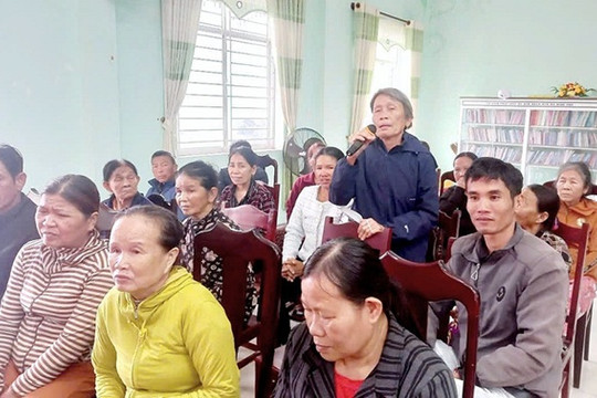 Bình Phú tổ chức đối thoại với hộ nghèo, cận nghèo năm 2025