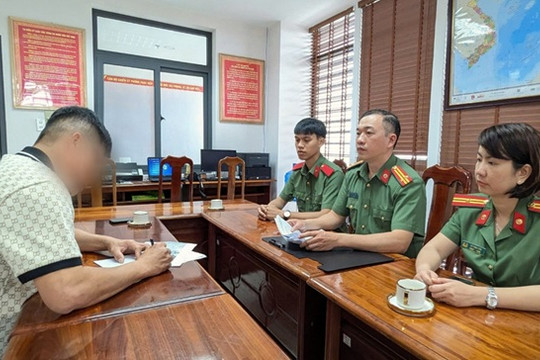 Xử phạt 7,5 triệu đồng đối với đối tượng ở xã Bình Đào về hành vi “Cung cấp, chia sẻ thông tin bịa đặt, gây hoang mang trong nhân dân”