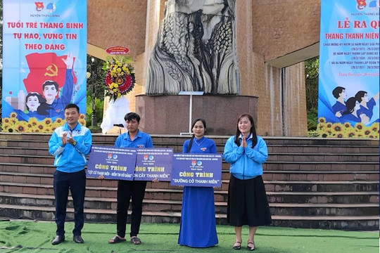 Huyện đoàn Thăng Bình ra quân Tháng thanh niên năm 2025