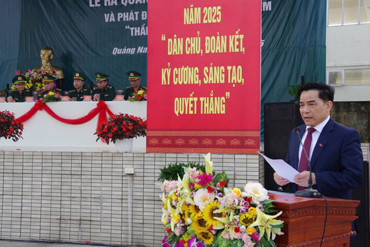 LLVT Quảng Nam – Khí thế mới từ những ngày đầu ra quân huấn luyện năm 2025