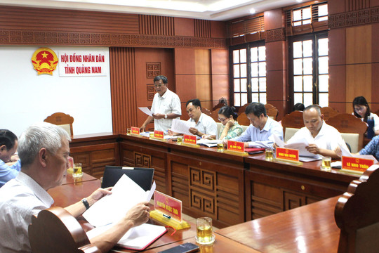 Ban Kinh tế - Ngân sách HĐND tỉnh Quảng Nam làm việc với Quỹ đầu tư phát triển