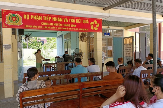 Thông báo địa điểm thu nhận hồ sơ cấp căn cước và tài khoản định danh điện tử (mức 2)