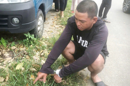 Công an xã Duy Hải (Duy Xuyên) bắt giữ đối tượng trộm cắp sau hơn 1 giờ