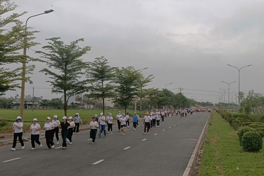 Thị trấn Hà lam phát động Ngày chạy Olympic vì sức khỏe toàn dân năm 2025