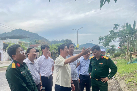 Đẩy nhanh tiến độ dự án sắp xếp dân cư khu vực đường Trường Sơn Đông