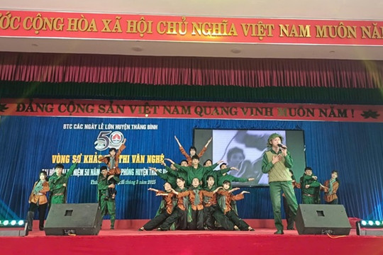 Hội thi văn nghệ Hội trại kỷ niệm 50 năm ngày giải phóng quê hương Thăng Bình (26/3/1975 - 26/3/2025)