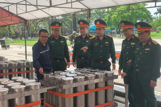 Bộ CHQS tỉnh chủ động, quyết liệt triển khai các nhiệm vụ đảm bảo lễ kỷ niệm 50 năm giải phóng tỉnh Quảng Nam