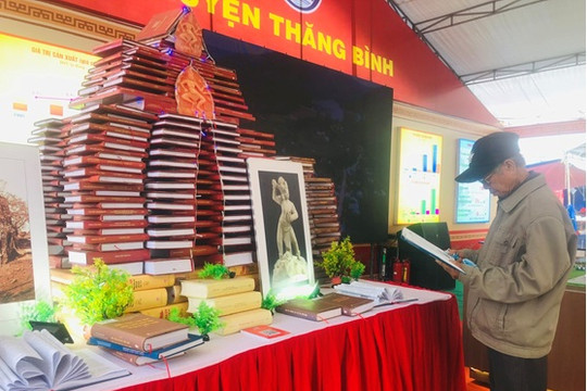 Ấn tượng Khu trưng bày triển lãm thành tựu kinh tế - xã hội huyện Thăng Bình sau 50 năm giải phóng